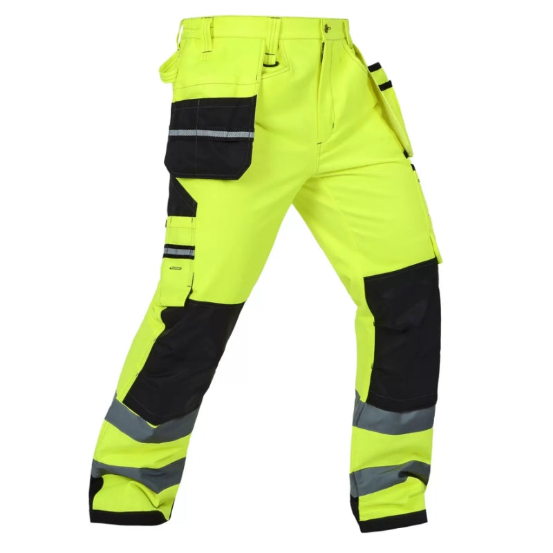 Class 3 Hi-Vis Work Pants for Outdoor Workers