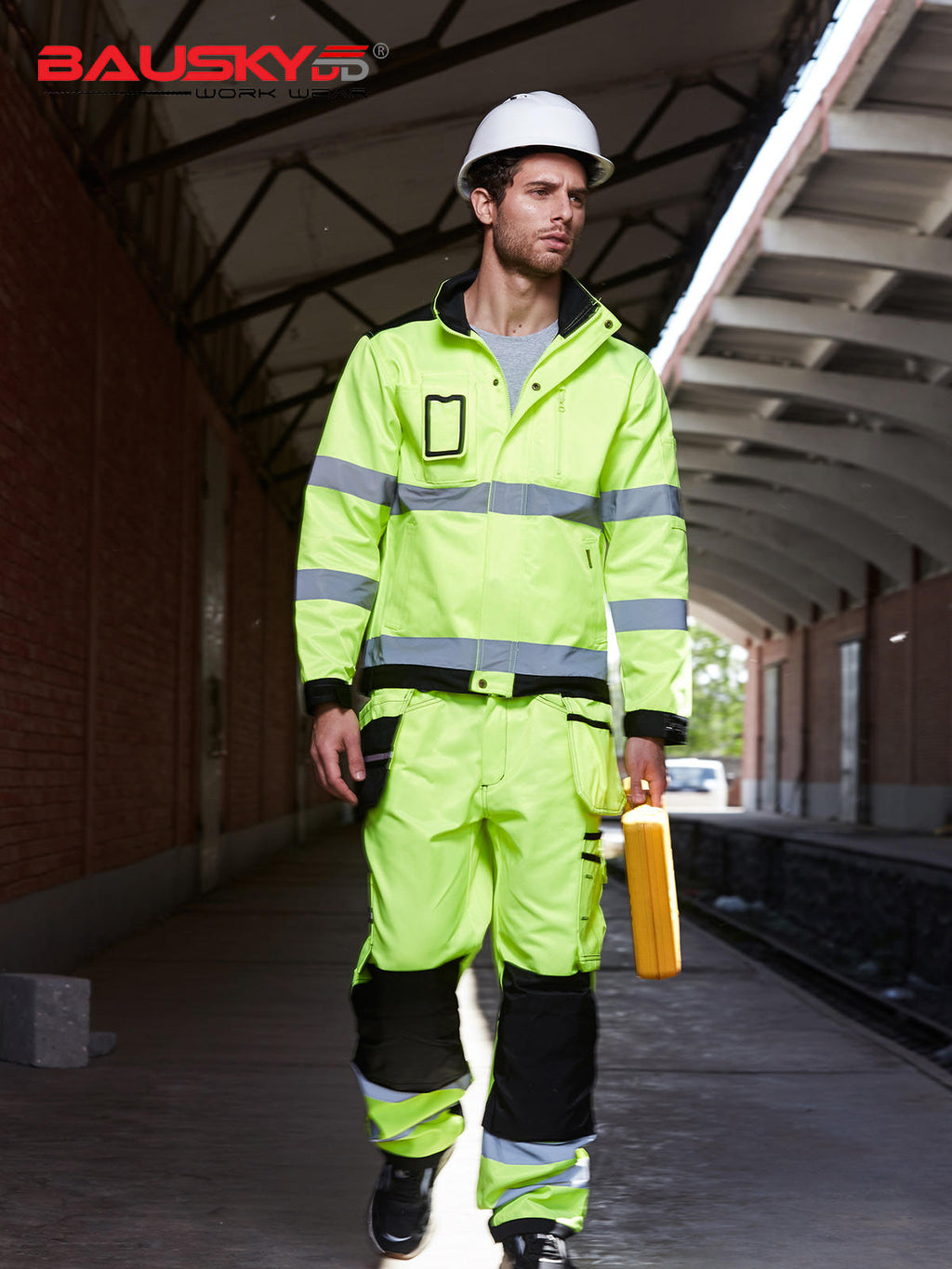 Class 3 Hi-Vis Work Pants for Outdoor Workers