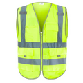Class 2 Hi Vis Vest With Pockets, Wholesale for Construction Workers [B223]