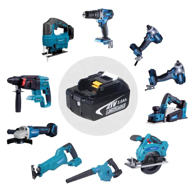Cordless Power Tool Kit – Angle Grinder, Screwdriver & Hammer Drill