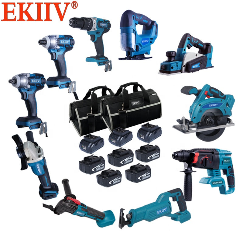 20-Piece 18V Cordless Power Tool Combo Kit