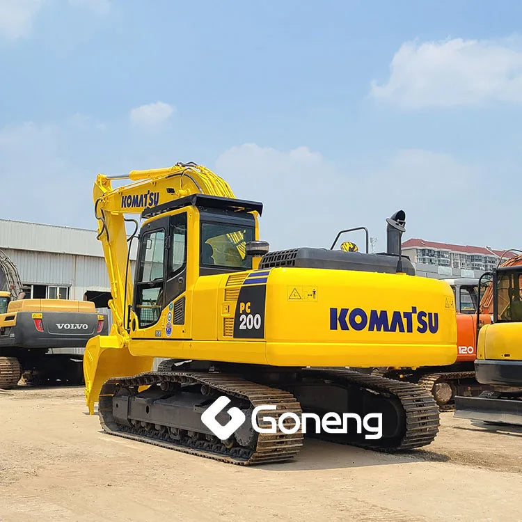 Hydraulic Crawler Excavator  Komatsu Excavator Machine Pc200 Pc210 Pc220-7