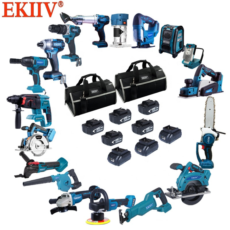 20-Piece 18V Cordless Power Tool Combo Kit
