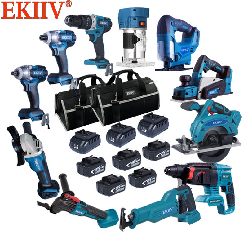 20-Piece 18V Cordless Power Tool Combo Kit