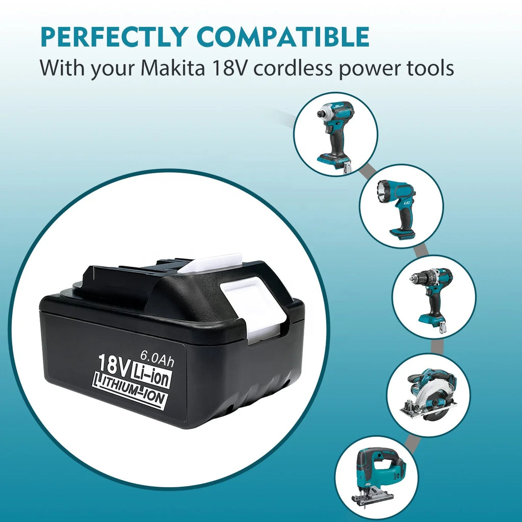 5.0Ah 6.0Ah Lithium Ion Replacement Battery