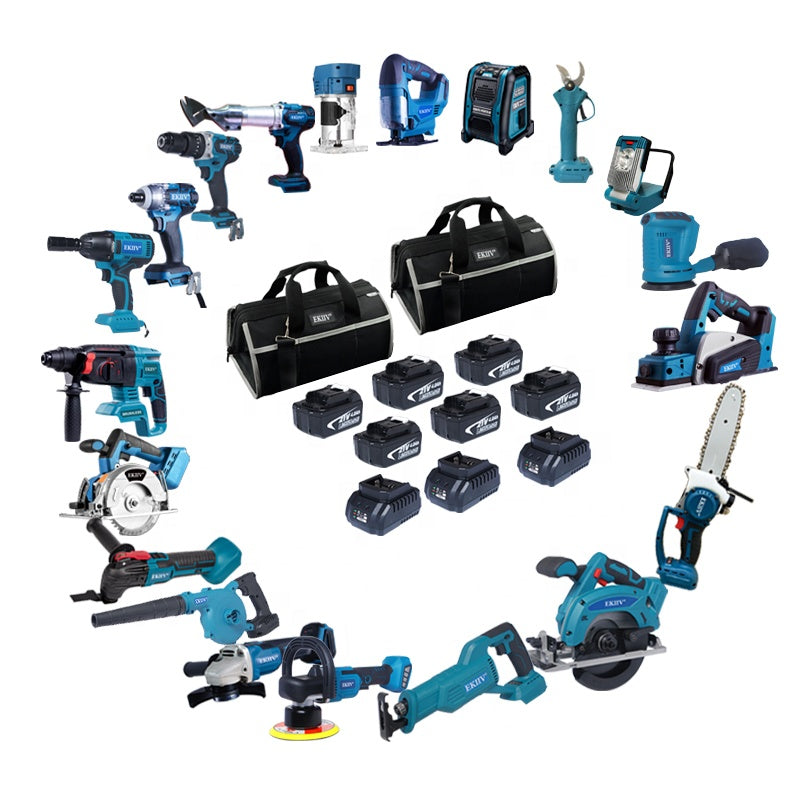 20-Piece 18V Cordless Power Tool Combo Kit