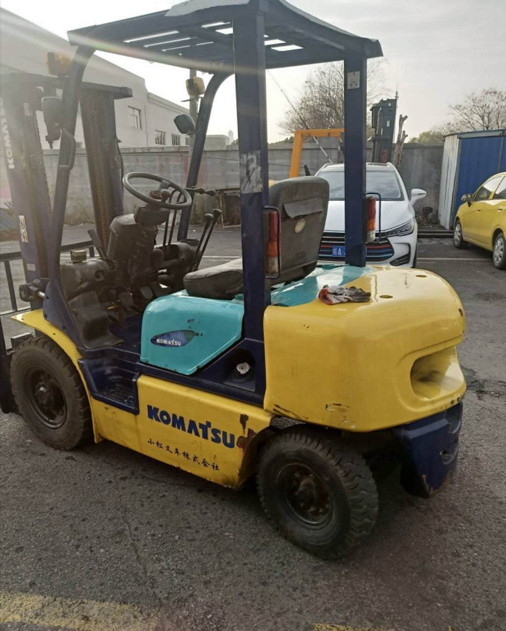 Komatsu 3ton Diesel Forklift Truck Telehandler for Sale