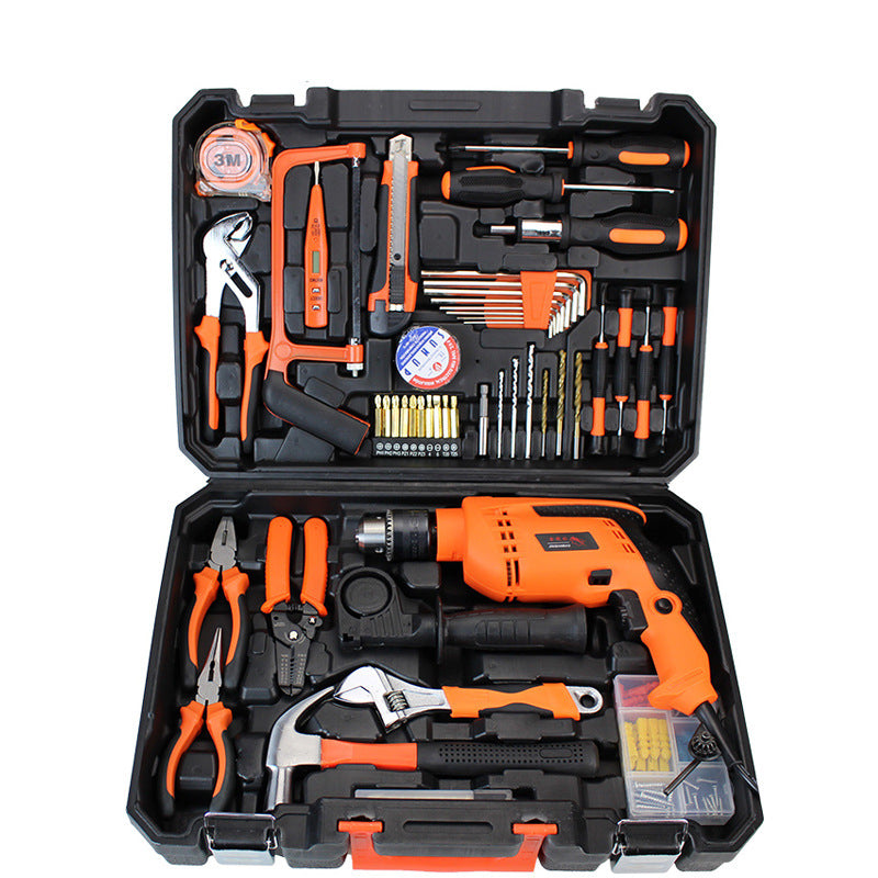 Cordless Screwdriver & Electric Drill Home Repair Toolkit