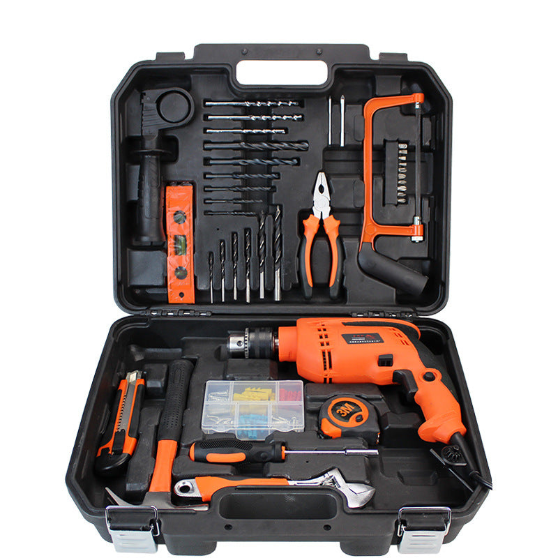 Cordless Screwdriver & Electric Drill Home Repair Toolkit