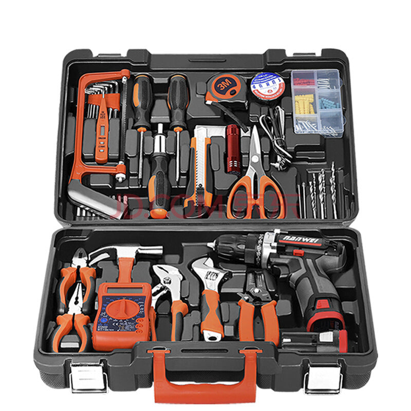 12V Cordless Drill & Home Repair Kit