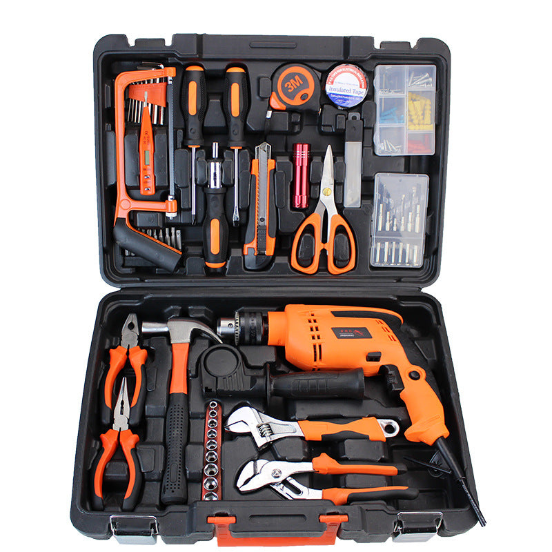 Cordless Screwdriver & Electric Drill Home Repair Toolkit