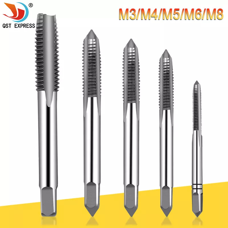 5pcs Hss Machine Screw Thread Metric Plug