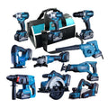 Cordless Power Tool Kit – Angle Grinder, Screwdriver & Hammer Drill