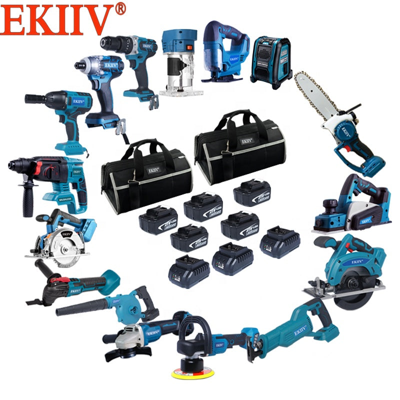 20-Piece 18V Cordless Power Tool Combo Kit