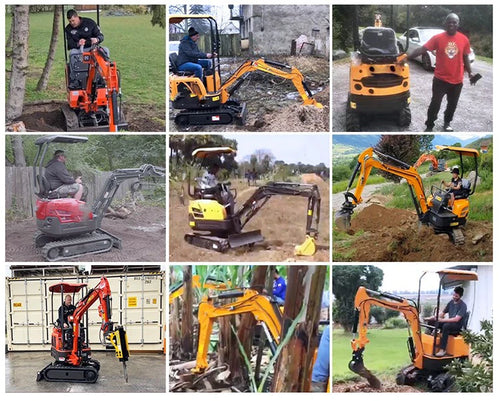 1.8ton Mini Compact Hydraulic Crawler Excavator 25hp Ton Excavator