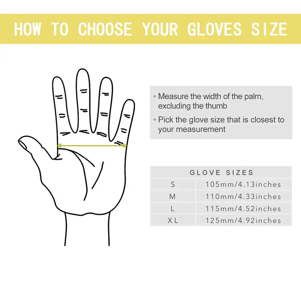 Black Working leather gloves