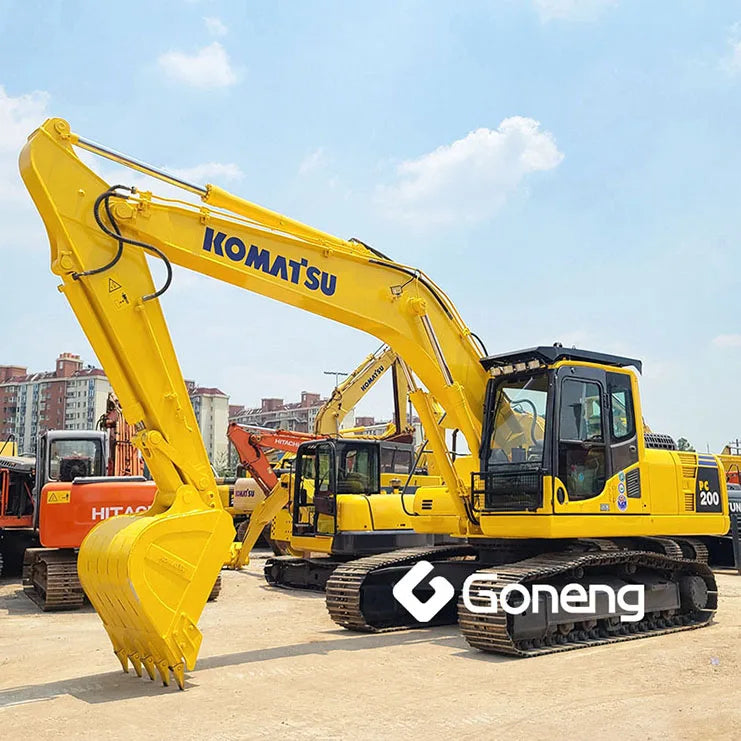 Hydraulic Crawler Excavator  Komatsu Excavator Machine Pc200 Pc210 Pc220-7