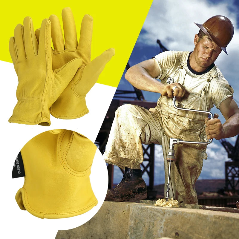 Leather Work gloves