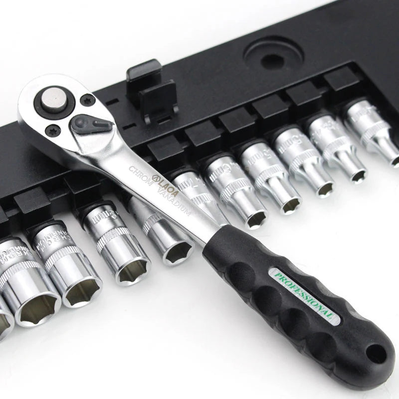 LAOA Ratchet Socket Wrench Tool Set