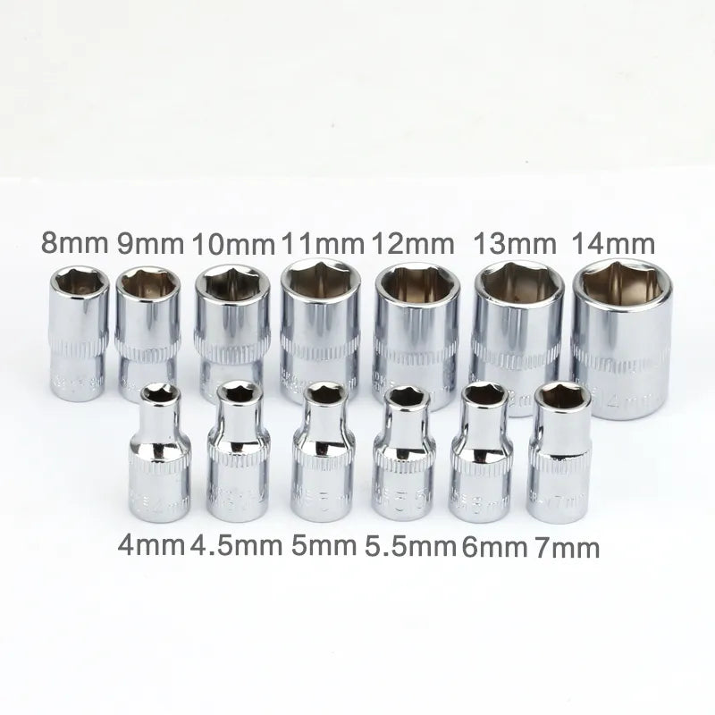 13Pcs 1/ Socket Wrench Set