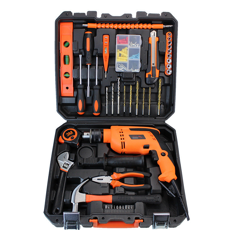 Cordless Screwdriver & Electric Drill Home Repair Toolkit