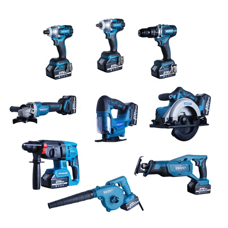 15-Piece 20V Brushless Cordless Power Tool Combo Kit