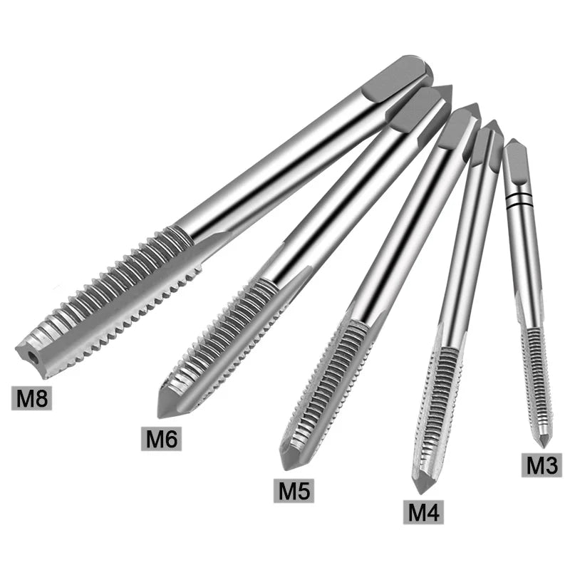 5pcs Hss Machine Screw Thread Metric Plug