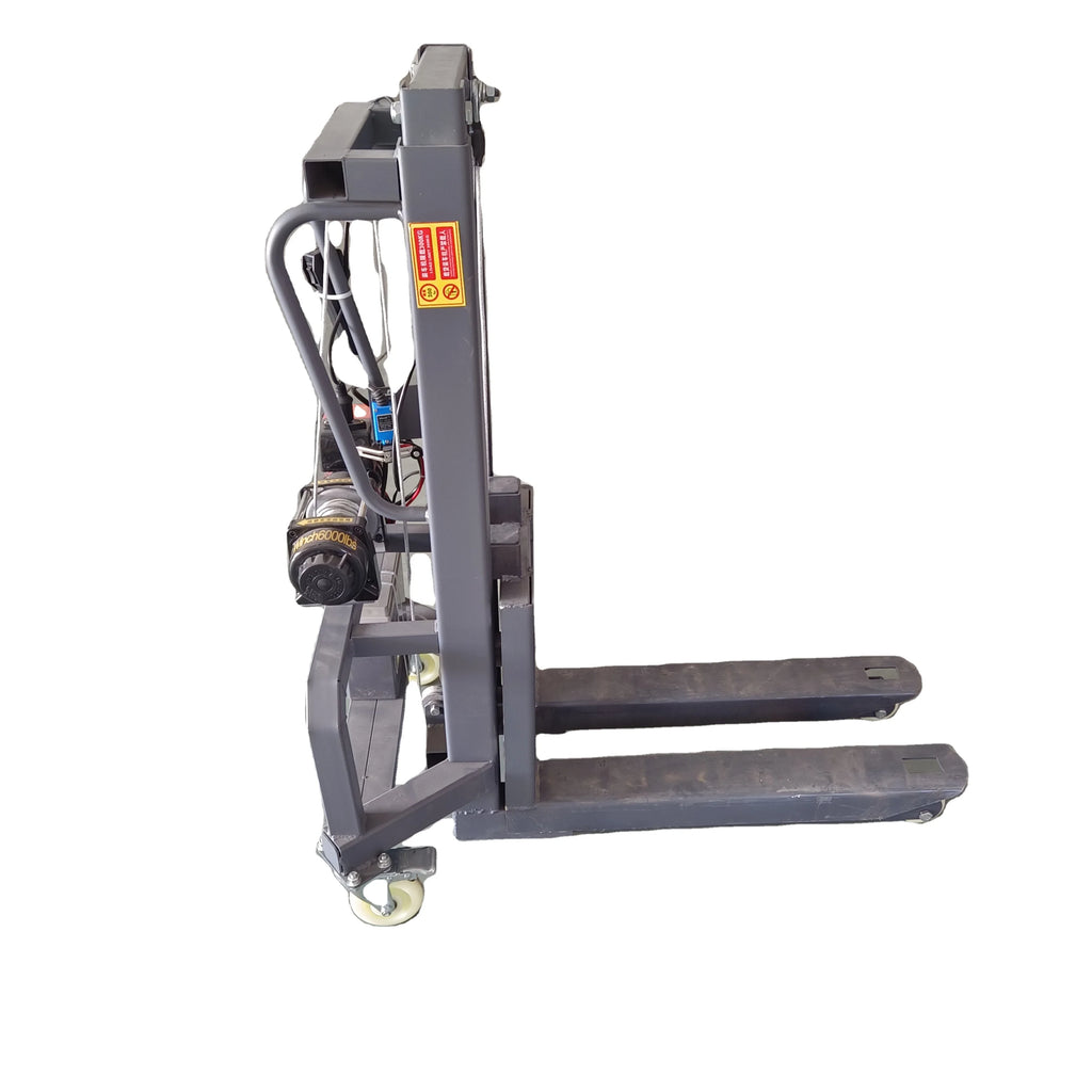 Portable Electric Forklift With 300 Kg Load Capacity 1.6-Meter Lifting