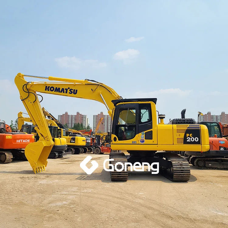 Hydraulic Crawler Excavator  Komatsu Excavator Machine Pc200 Pc210 Pc220-7