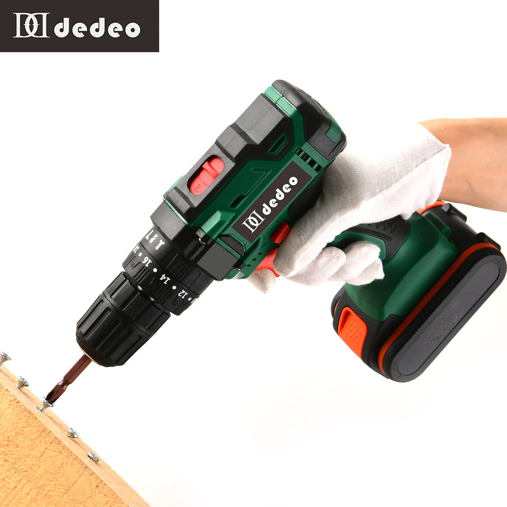 12V Cordless Screwdriver & Drill Kit – Dual Lithium-Ion Battery