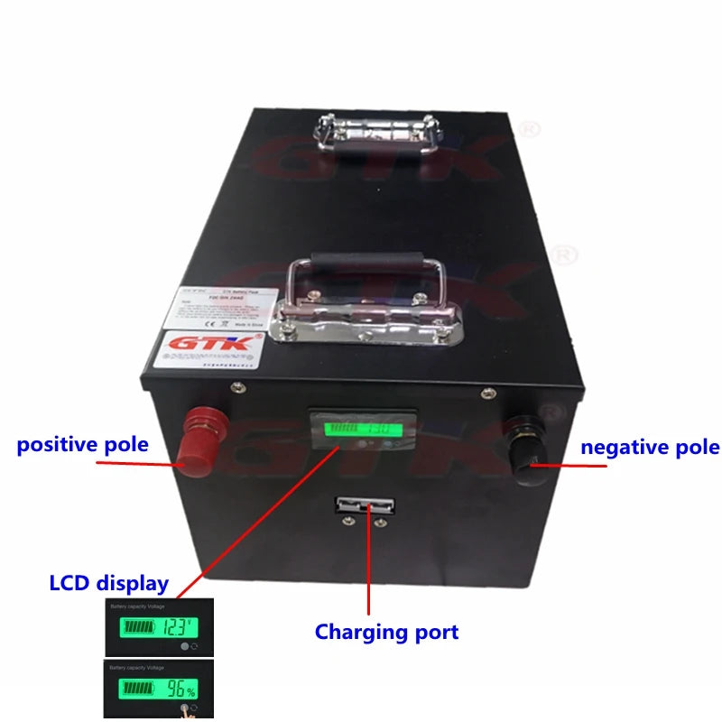 GTK 48V 100Ah 200Ah Lithium Battery for 18kw 10KW