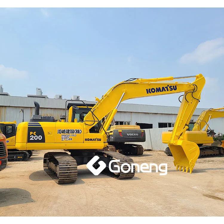 Hydraulic Crawler Excavator  Komatsu Excavator Machine Pc200 Pc210 Pc220-7