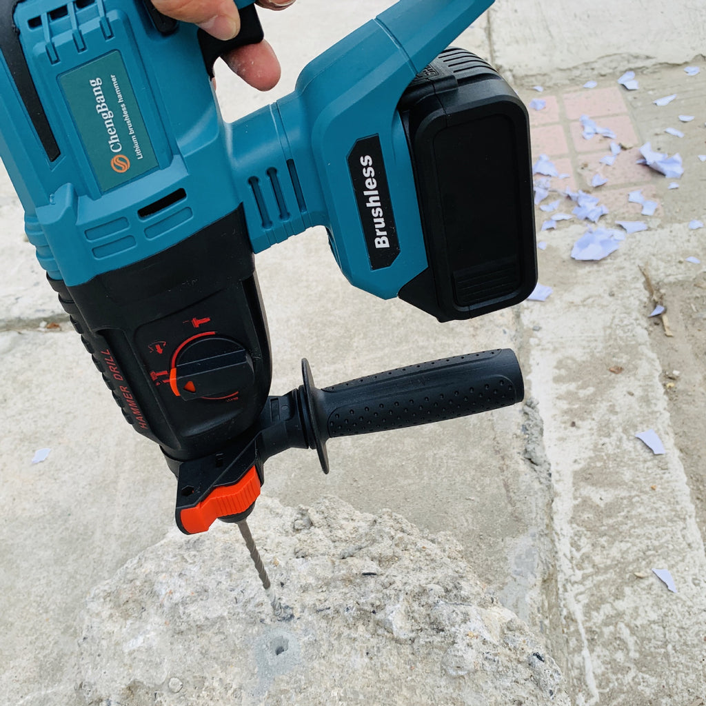 24-Piece Brushless Cordless Power Tool Kit with Toolbox