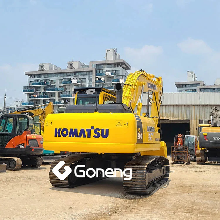 Hydraulic Crawler Excavator  Komatsu Excavator Machine Pc200 Pc210 Pc220-7