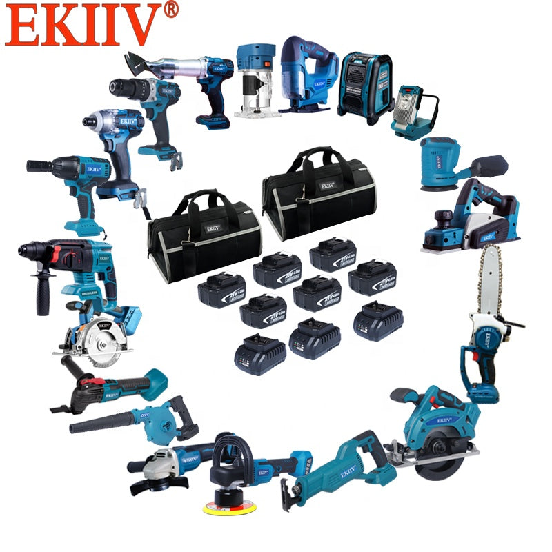20-Piece 18V Cordless Power Tool Combo Kit