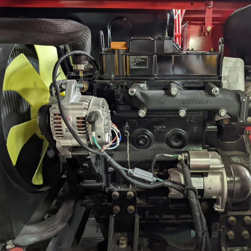 4.0-Ton Closed Cab Mini Excavator