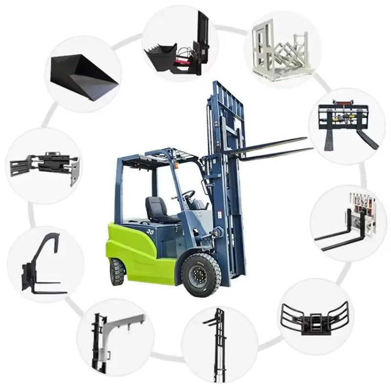 HENGWANG Diesel Rough Terrain Forklift 3 Ton 5 Ton CE Certified