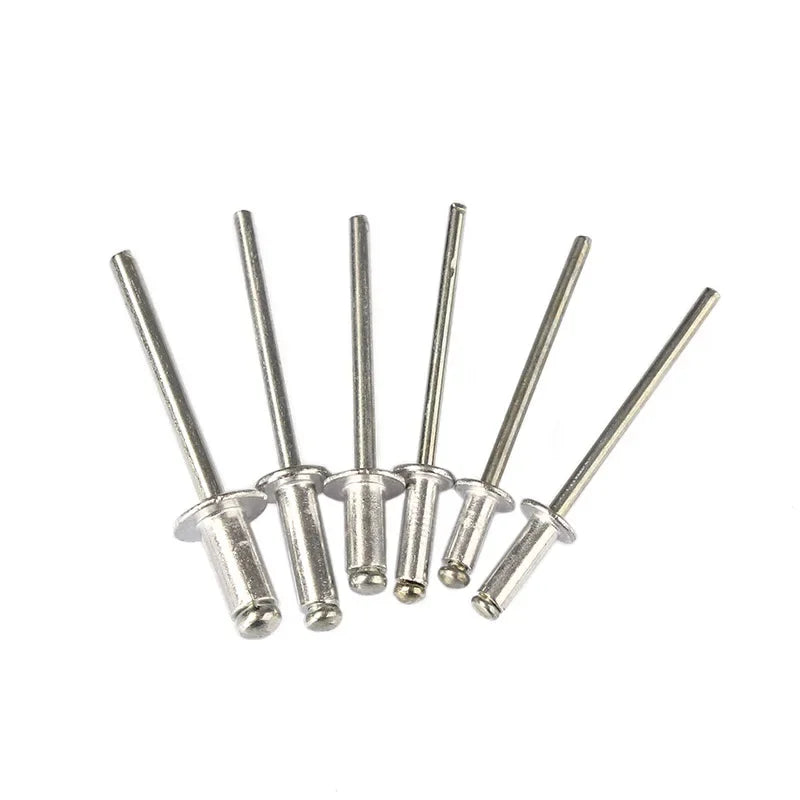 120Pcs Rivets / Heavy Duty Riveter Set Pop Rivet Gun Assortment Kit