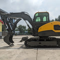 4.0-Ton Closed Cab Mini Excavator