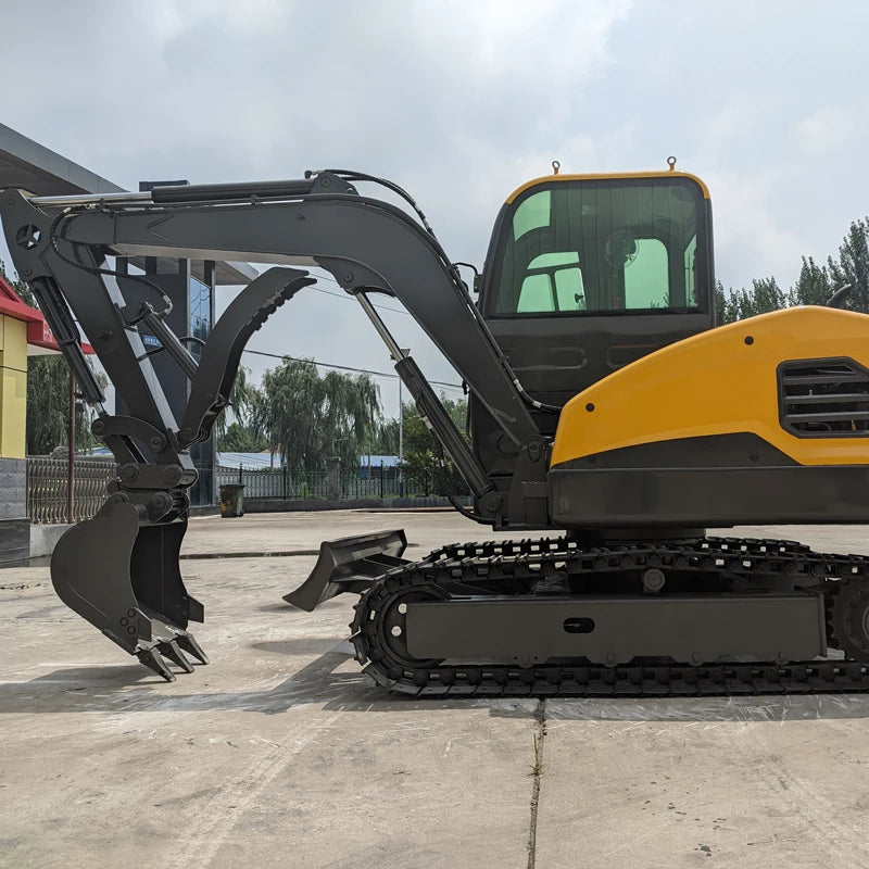 4.0-Ton Closed Cab Mini Excavator