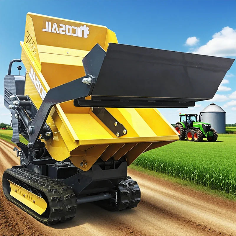 500kg 4x4 Small Tracked Dump Truck