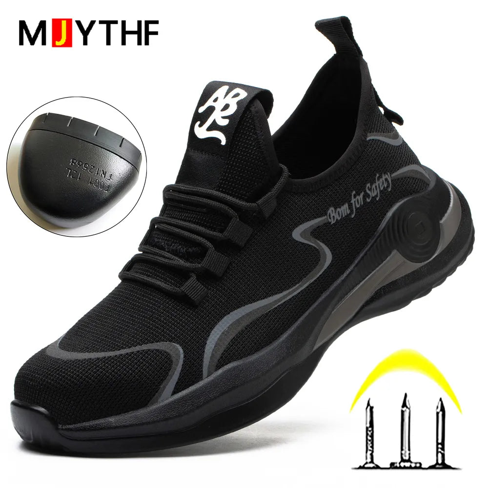 Lightweight Safety Camouflage Work shoes