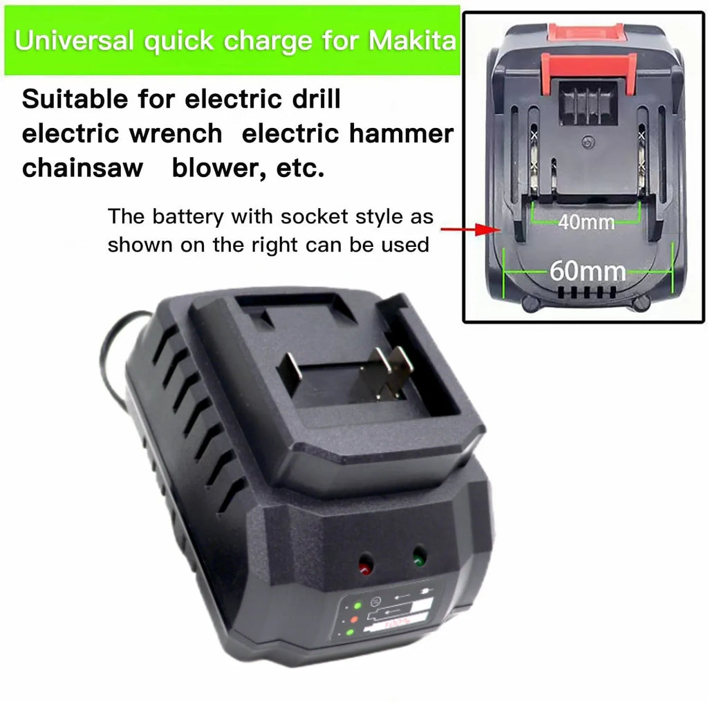 Universal Battery Charger for Makita Model 18V-21V