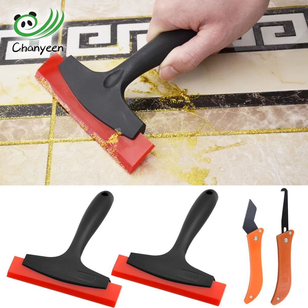 2-in-1 Tile Grout Scraper & Gap Filling Tool