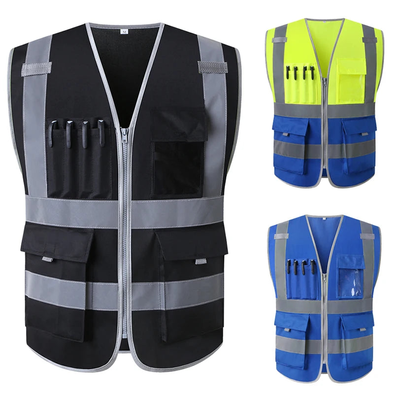 Hi Visibility construction vest