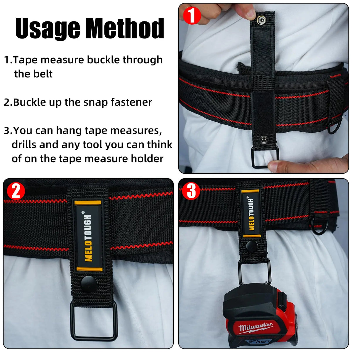 MELOTOUGH Measuring Tape Holder