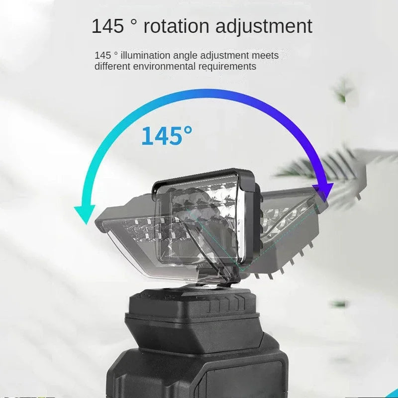 Led Light Fit Milwaukee Battery M18 4In