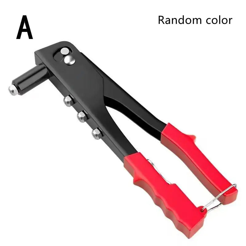 1Pc Heavy Duty Riveter Set Rivet Gun and 50Pcs Blind Rivets Assortment Kit