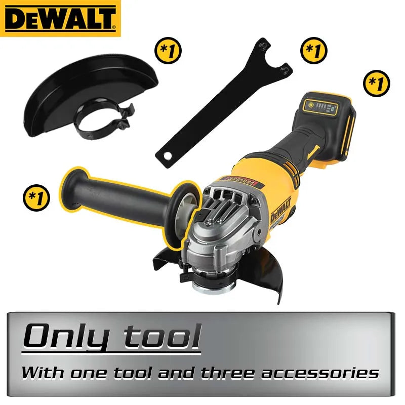 Dewalt DCG414 Brushless Angle Grinder 125mm Metal/Wood/Pipe Cutting