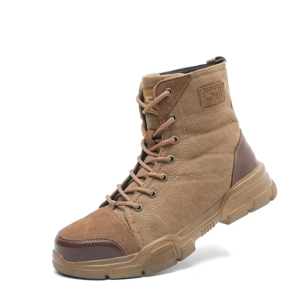 SUADEX Steel Toe Boots for Men  Indestructible Work Shoes